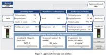 Figure 4: Upper part of revised user interface.